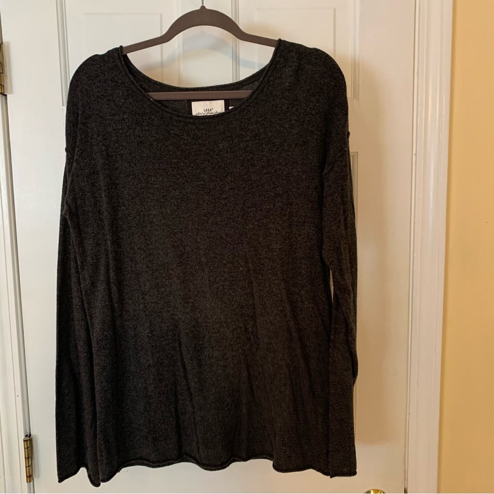 Dark gray sweater by H&M.